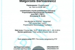 Certyfikat PNF